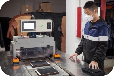 Auto. re-cutting machine