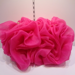 Ruffle Clutch