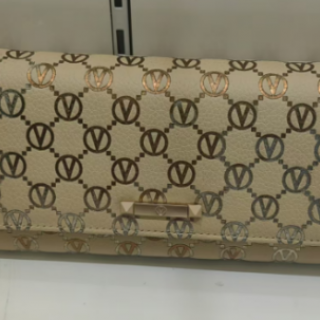 Printed Leather Wallet 